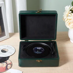 2022 Newest Portable CD Player Built-in Speaker Stereo with Double 3.5mm Headphones Jack Built-in HiFi Speakers bt5.0