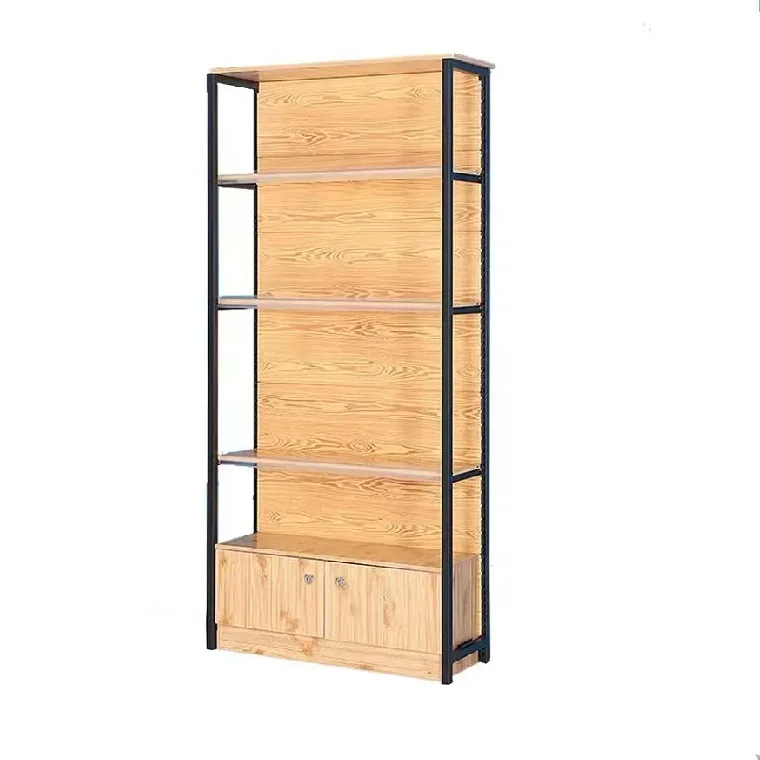 Customized supermarket grocery display racks convenience store multi level shelf