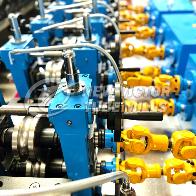 Ultra-Compact Tube Mill Production Line for Efficient Welding