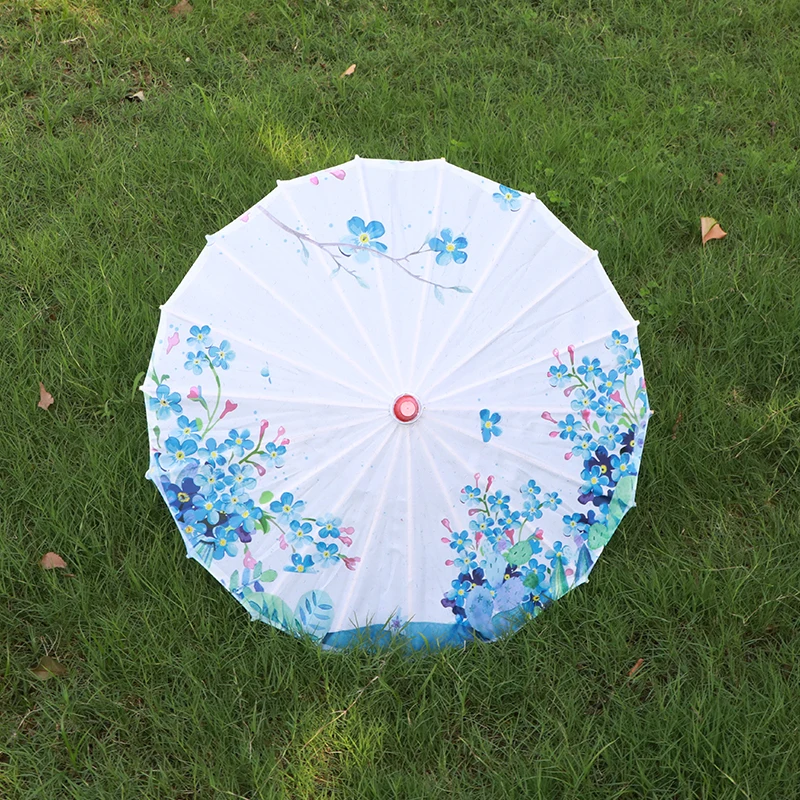 wholesale wedding decorative  chinese handmade parasol  folded  oil paper umbrella