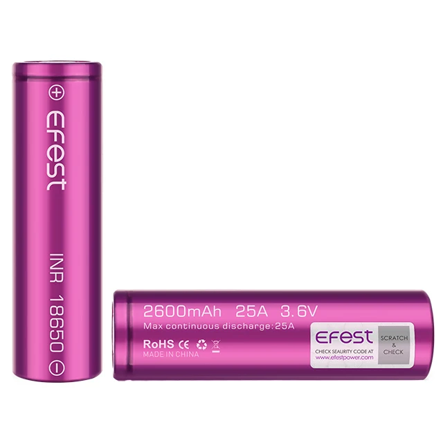  510 ручка Vape mods батареи Efest мощный 3 7 v литий-ионный Акку 35a VTC6 3000mah 18650