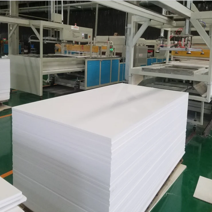 Factory in stock high quality white black pvc foam board production line