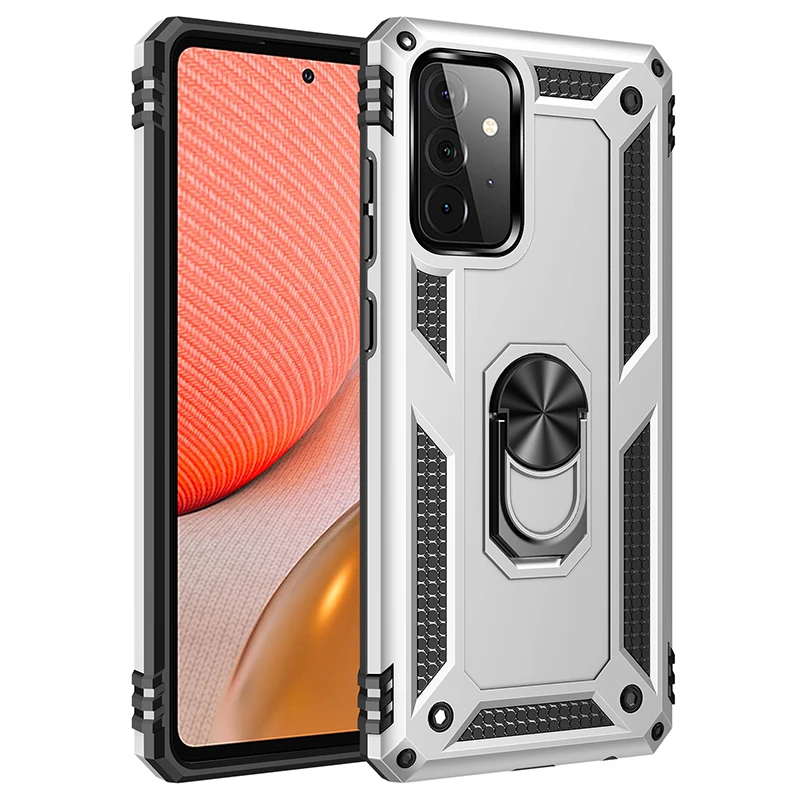 3 In 1 Armor Full Protection Antishock Shockproof Smartphone cover Magnetic Car Phone Case For Galaxy A20S Back Cover