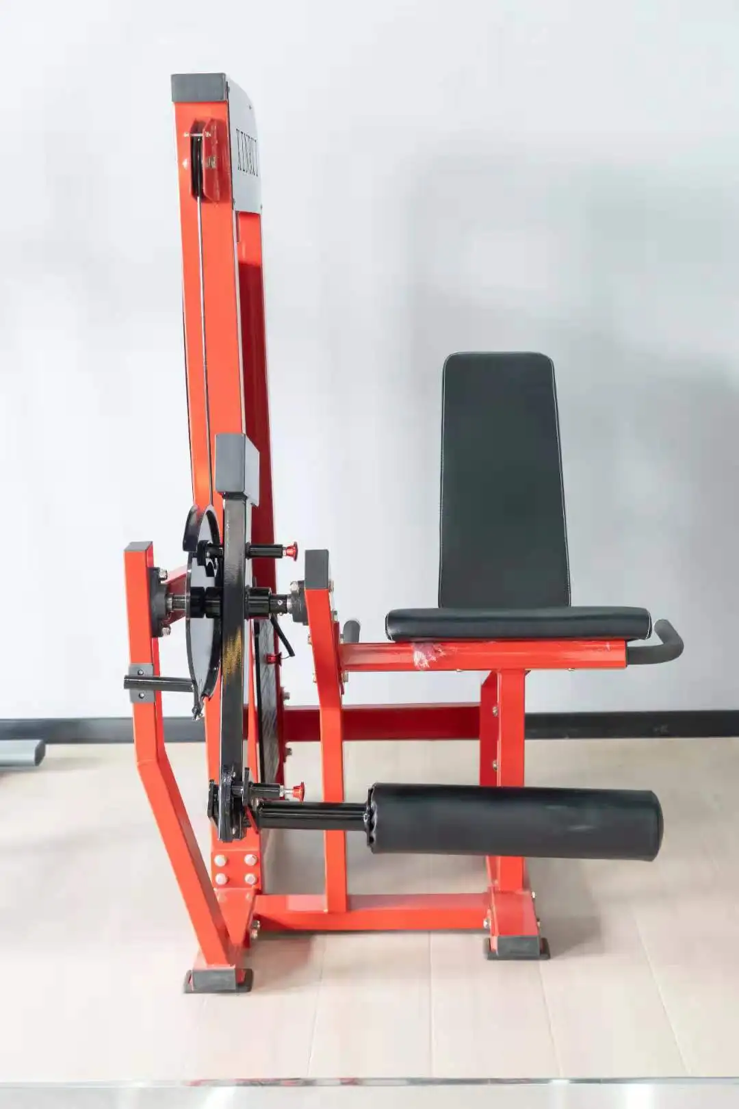 Strength Pin Loaded Free Weight Dual Function Seated Commercial Leg Extension Leg Curl Machine