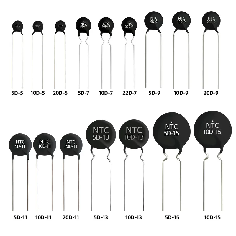 10D-9 Thermal Resistor Thermistor Electric Water Heater NTC Thermistor Low tension Wafer Type Immobilization Thermistor