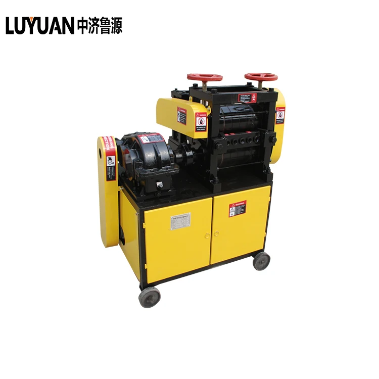 
6-10mm factory sale waste rebar hydraulic straightening machine 
