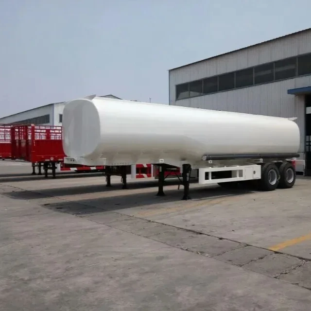 45000 Liters 40 Feet Carbon Steel Semi-Trailer for Stable Transport of Oil Diesel Fuel LPG Tank