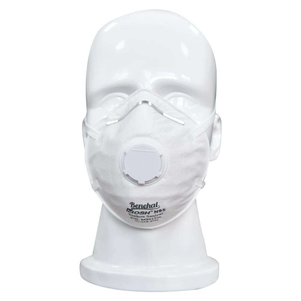 NIOSH Approved N95 Masks N95  particulate  respirator with valve MS6155