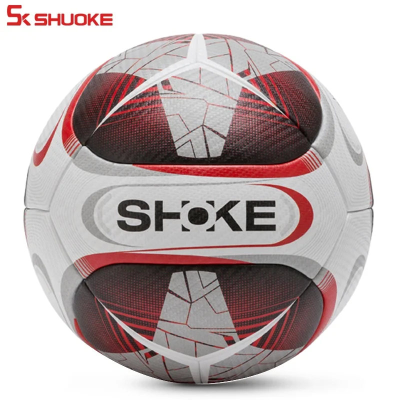 2021 Wholesale Quality Custom Logo Pu Leathers Thermal Bonded Match Soccer Football Ball