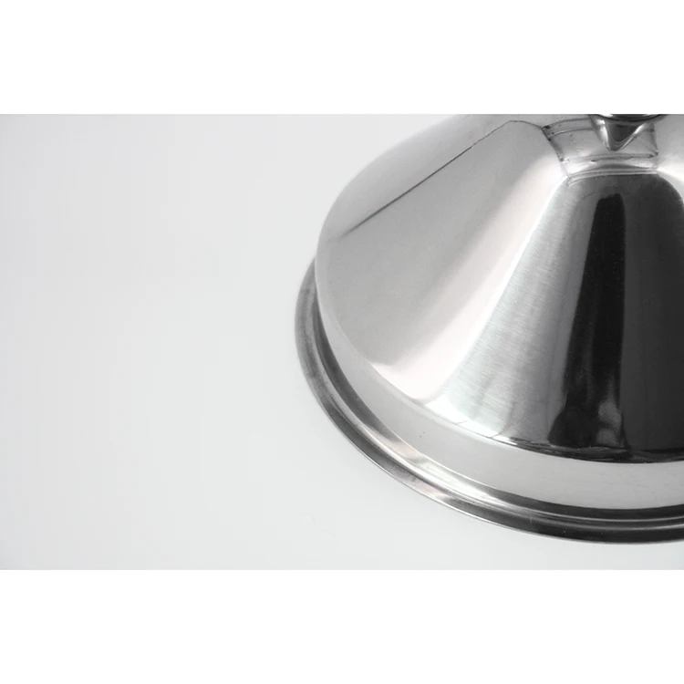 Kitchen Utensil Stainless Steel Use Oil Sauce Filter Funnel