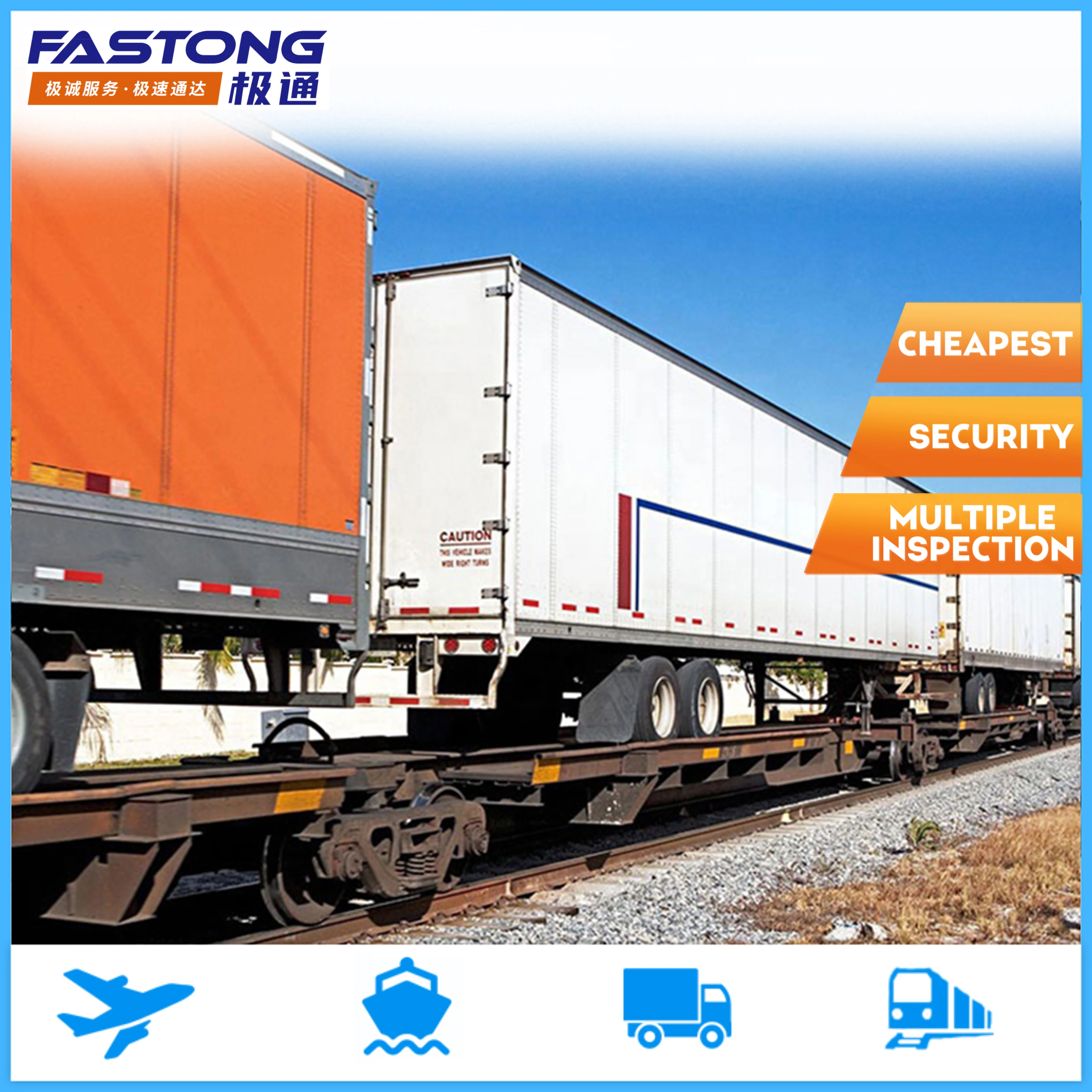 Cheap Quick Delivery Door To Door Container Freight Forwarder Railway Shipping Agent To Uzbekistan