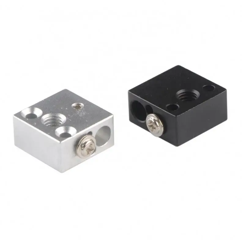 3D printer parts 20x20x10mm heat block for CR10 EXTRUDER hotend