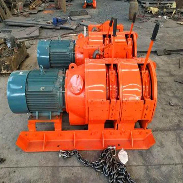 2023 Factory direct selling 2JPB-22 Electric Double Drum Mining Winch with scraper bucket