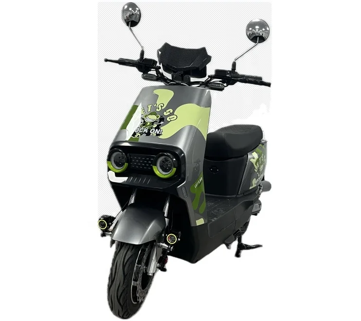 Cool lighting popular big pedal electric motor/motorcycle/scooter2000W high speed 65km/h for delivery moped e-motor for adult