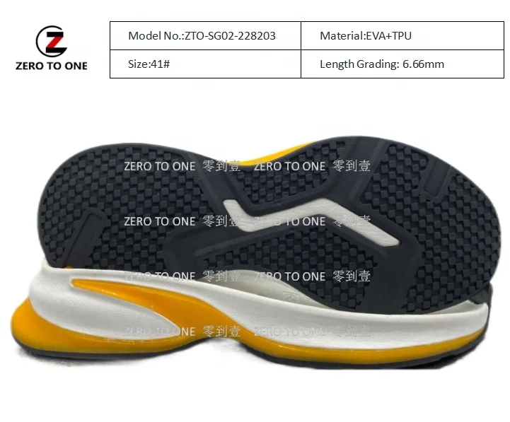 Factory Price Men Comfort E-Tpu Sole For Running Shoe