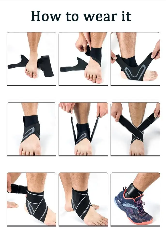 OEM service pain Relief light weight Neoprene Ankle Support brace