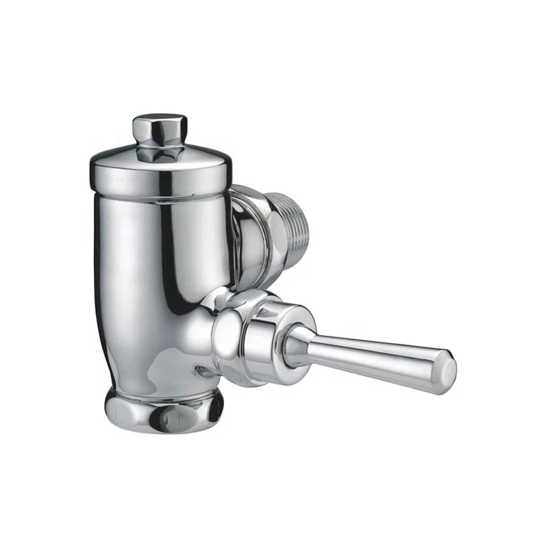 Chrome Plated Push Button Flush Valve Copper Toilet WC Flush Valve Manufacturer