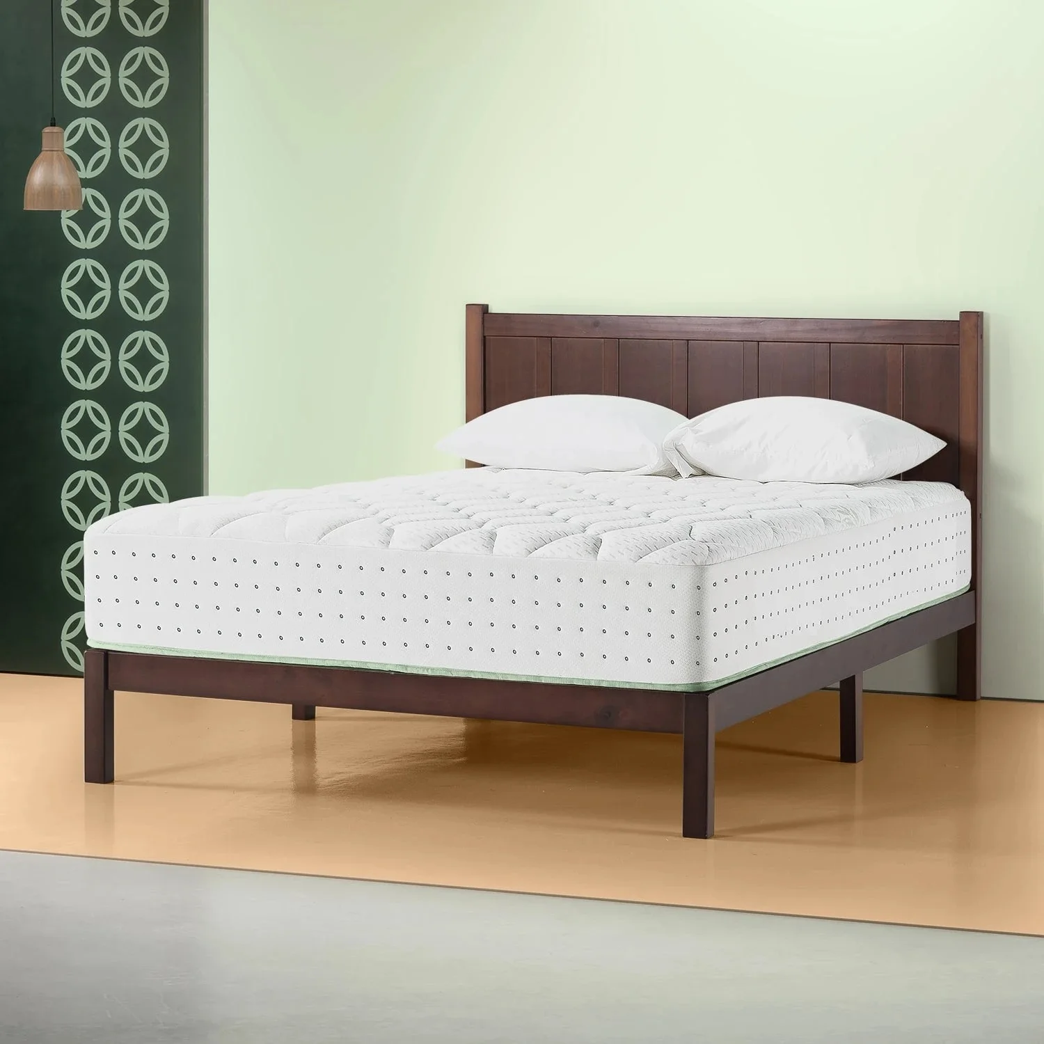 OEM/ODM 12 Inch Comfortable gel infused memory foam 7 zoned pocket spring mattress