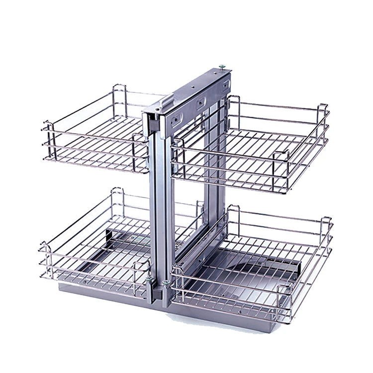 Metal lazy susan for kitchen cabinet