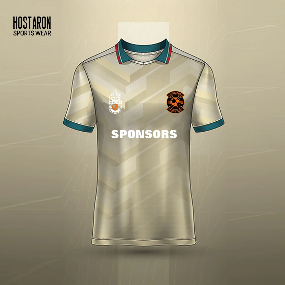 HOSTARON Custom Design Club Team Name soccer jersey white black soccer kit women soccer pictures uniform germane football jersey