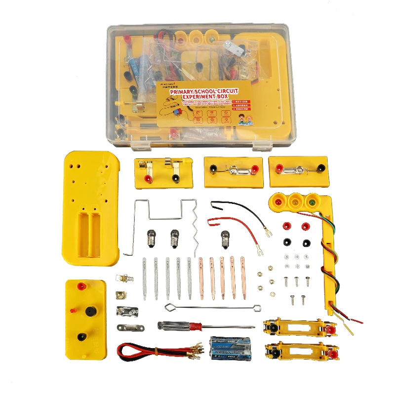 Заводская цена, набор для экспериментов с магнетизмом начальной школы, наборы схем для экспериментов, наборы физических наборов