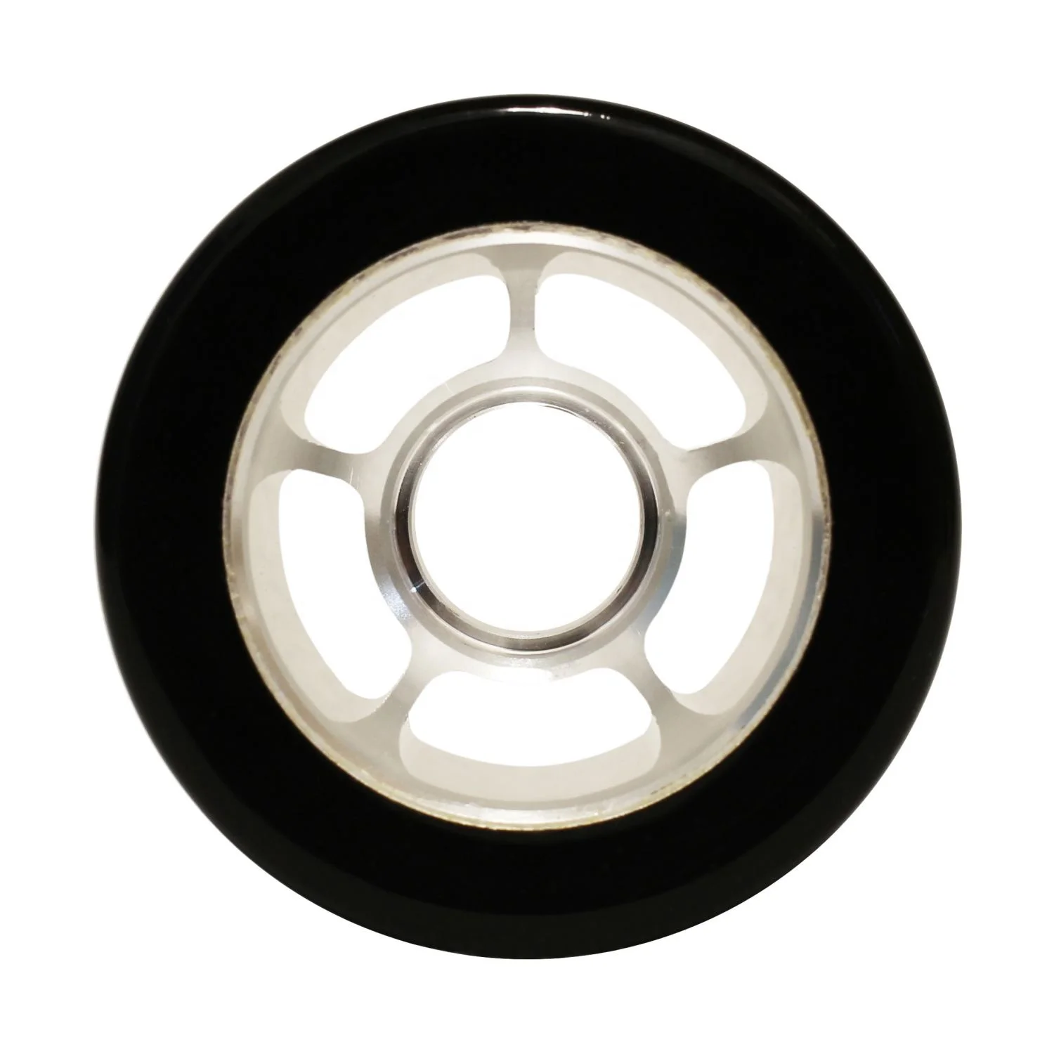 66*38mm 5-stars Aluminum High Rebound Quad Skate Wheel PU