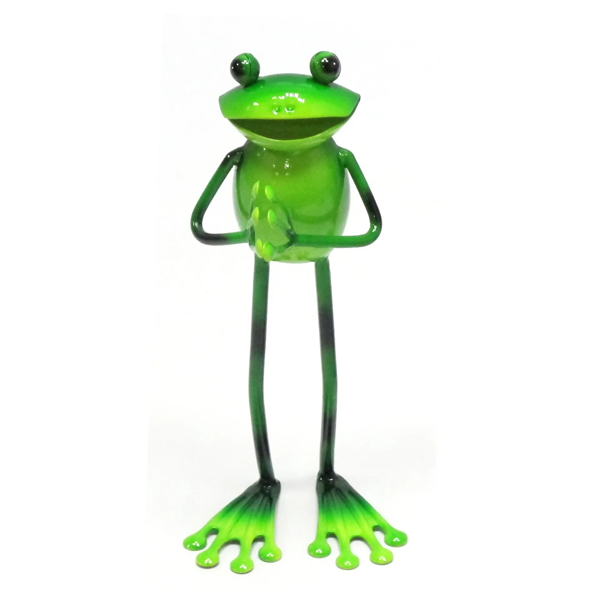Creative Metal Frog Figurines Cute And Unique Frog Statues and Sculptures For Home Garden Decor