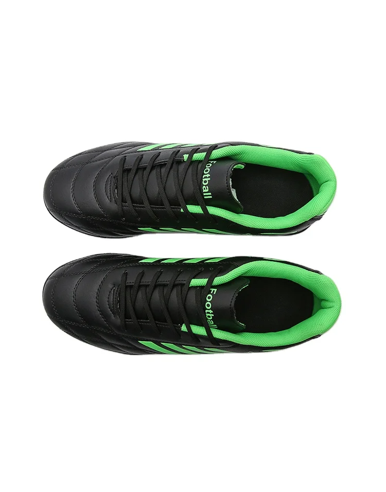 Hot sale  Men Cleats Football Boots High Top Soccer Boots Sneakers Football Shoes Turf Futsal Outdoor Soccer Shoes