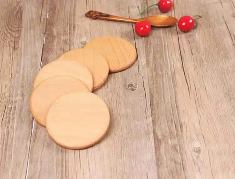 China Manufacturer Custom Design Cheap Handmade Wooden Cup Cover Wooden Cup Cover