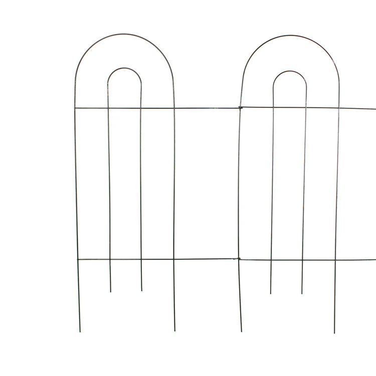 81cmX307cm GREEN Metal Landscape Path Border Folding Fence Steel decorative Garden edging Animal Barrier outdoor