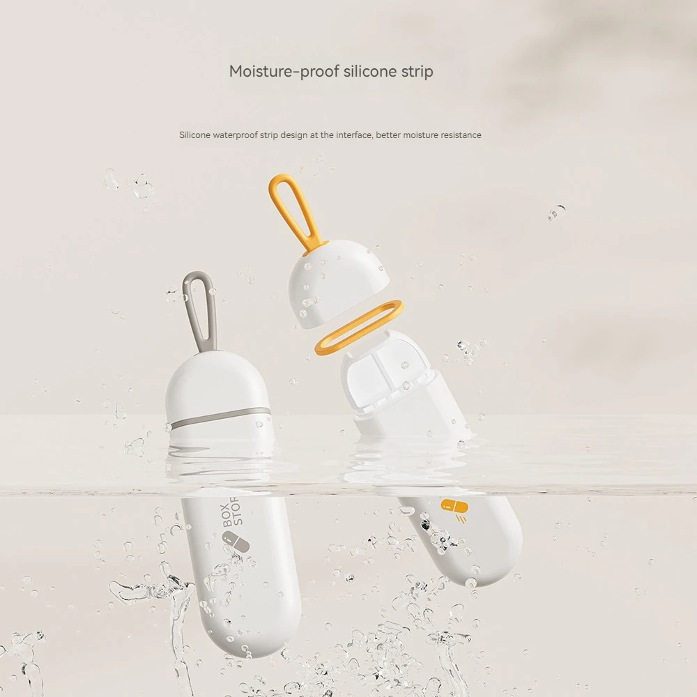 New Design Portable Medicine Storage Weekly 3 Times a Day Pill Organizer Vitamin Case Mini Pill Box