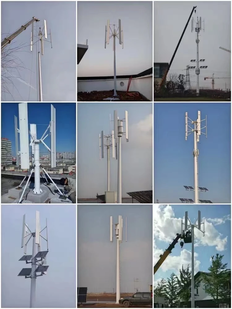5KW Wind Generator On Grid System With Wind Turbine Controller Dump Load And Grid Tie Inverter