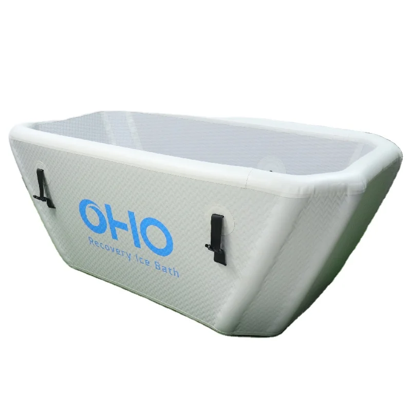 Pro Outdoor Customized LOGO Inflatable Ice Plunge Spa Cod Tub For Adults Recovery Therapy