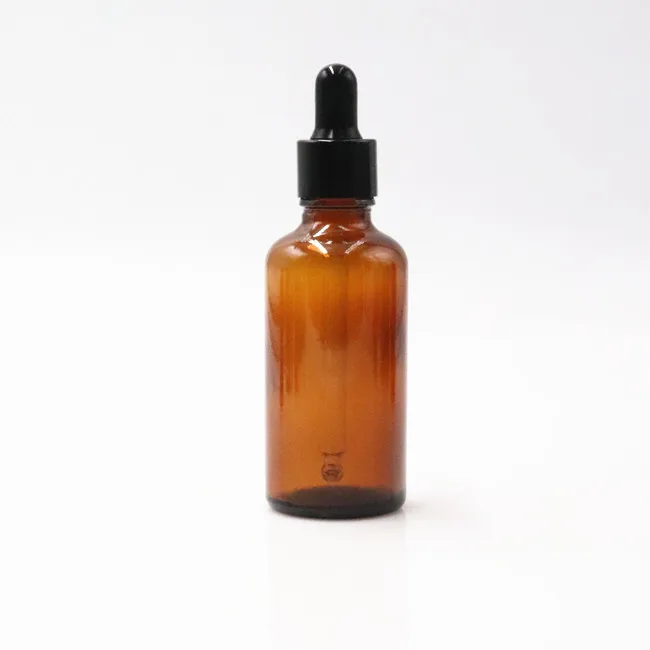 Child-proof Empty 30Ml Dropper Cuticle Essential Oil 1oz 30 ml Dropper Bottle Amber Glass Oil Bottles With Pipette