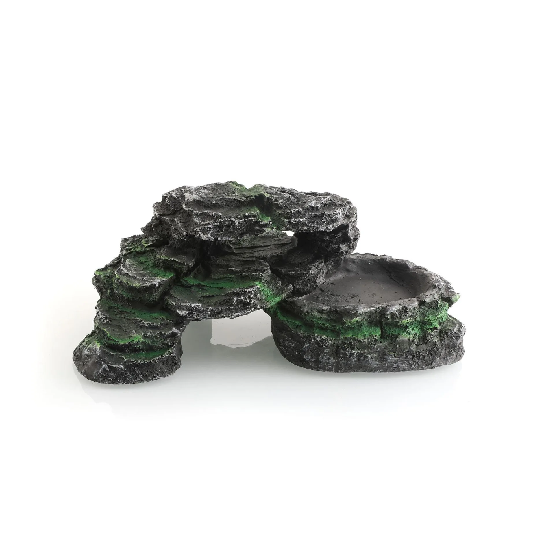 Turtle Basking Platform Tortoise Climbing Ramp Shale Reptiles Dock Resting Terrace Turtle Sunning Platform Resin