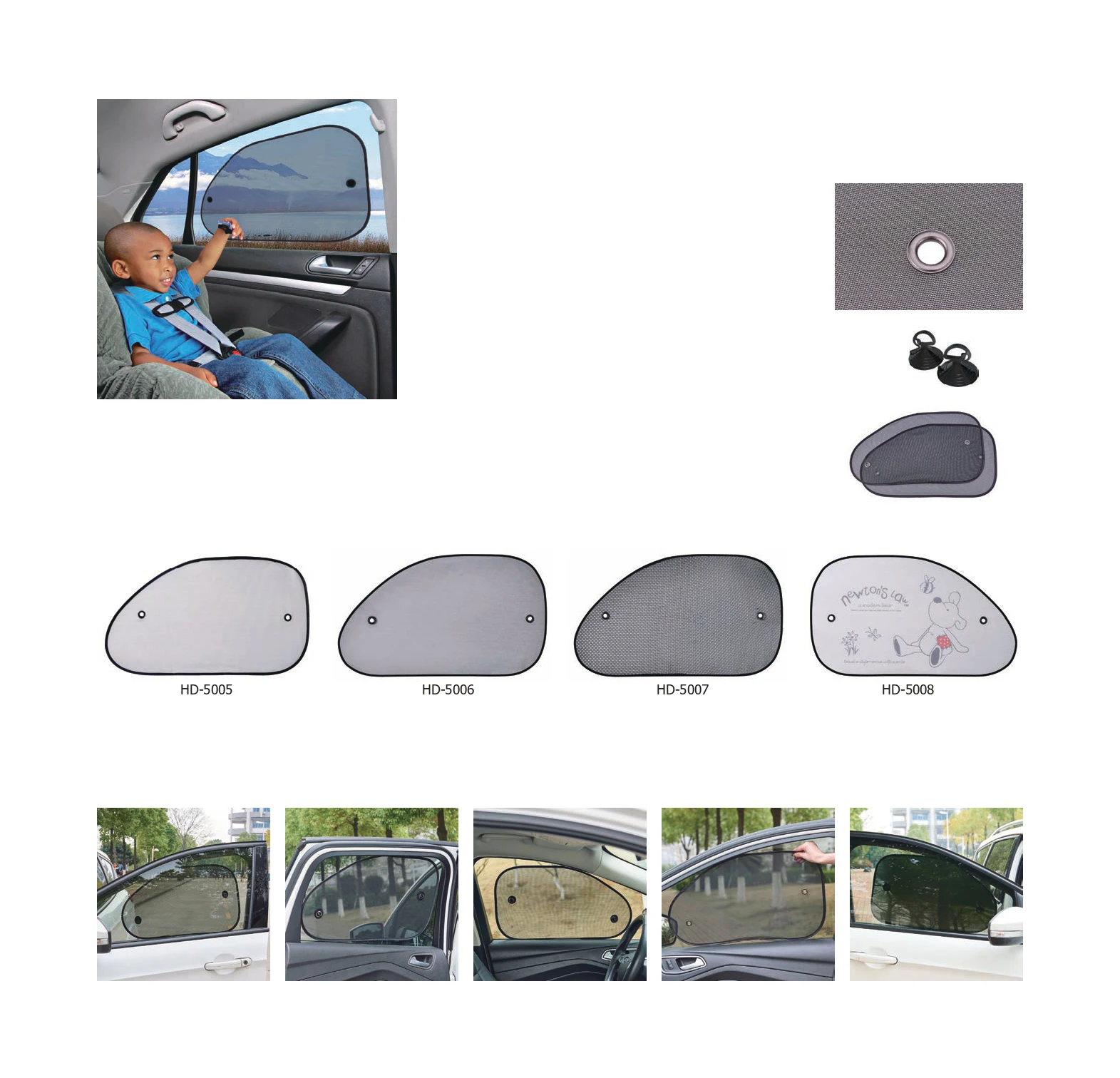 Wholesale retractable multistyle universal custom logo foldable automobile auto car windshield window sunshade for car