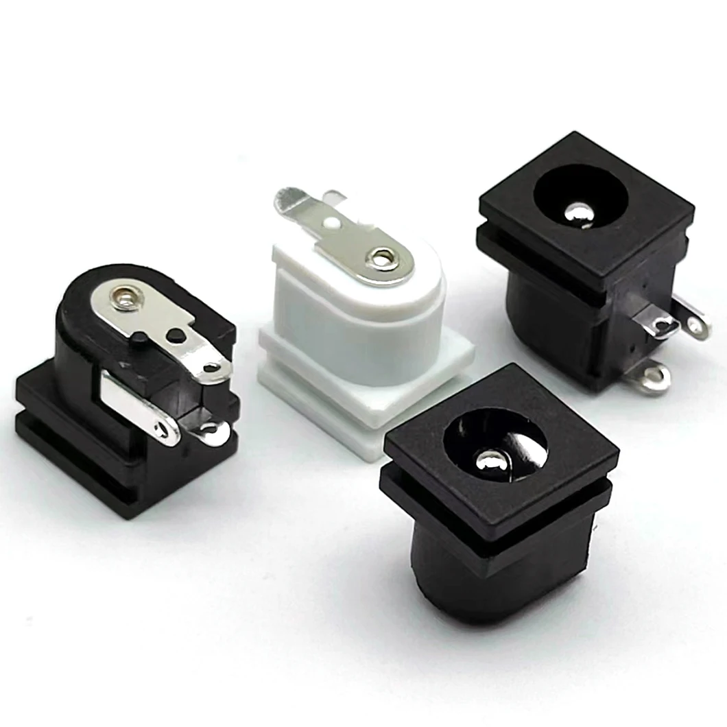 DC Power Plug Male Connector with Bare Leads OD: 5.5mm ID: 2.5mm dc power jack connector