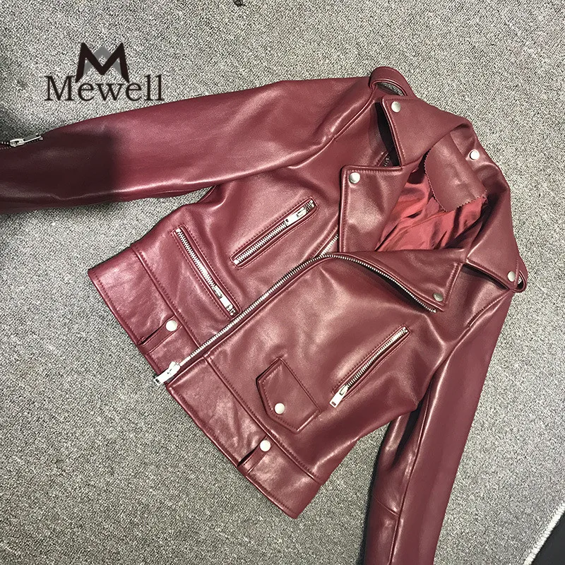 Пальто в стиле звезд мягкая черная мотоциклетная куртка из натуральной кожи с молнией