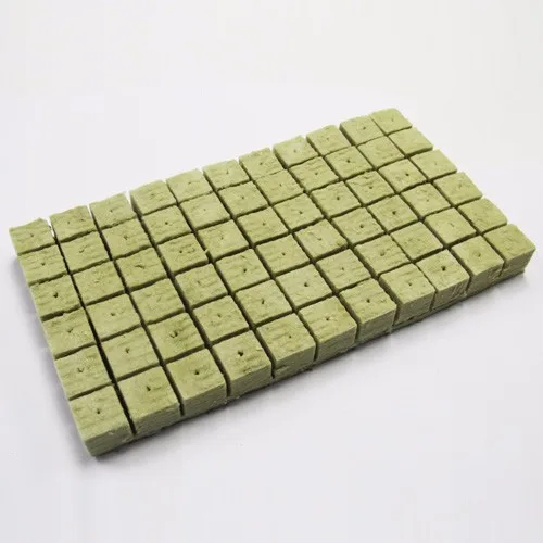 3x3x4cm Agricultural Growing Media Hydroponic Rock Mineral Wool Cubes