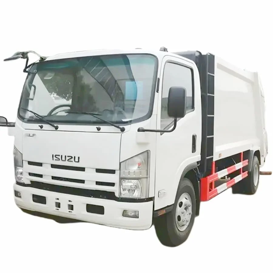 Грузовик для уборки мусорных баков Isuzu вместимостью 4x2 5 тонн куб. М.