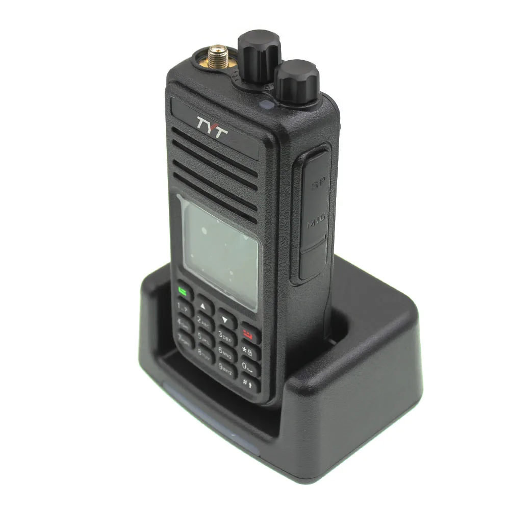  Китайская двухсторонняя цифровая рация walkie talkie TYT MD-UV380 DMR TIER II с двойным временным слотом одобренная CE