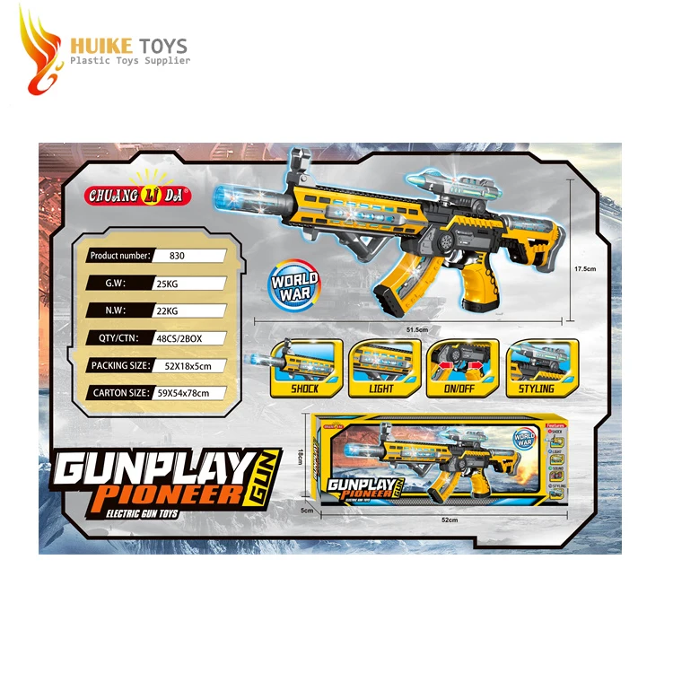 2025 cheap Play gun toy music light Electric boys girls Plastic Revolver toy gun kids birthday gift baby shop