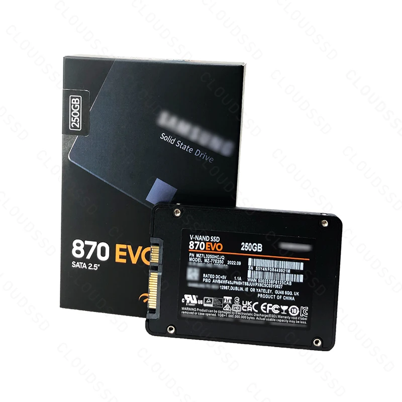 New Produce SSD 870 EVO SATA 2.5inch SSD 500GB 1TB 2TB 250GB solid state disk  ssd hard disk For computer drives