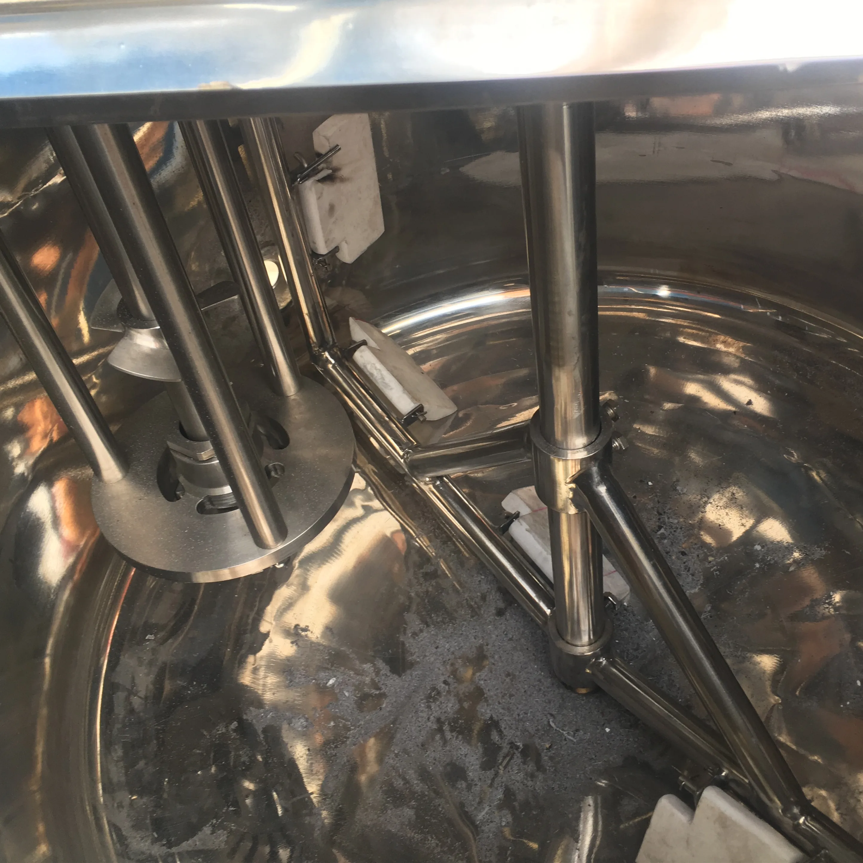 Chemical Mixing Machinery Cosmetic Creams Homogenizer Ointment Emulsifying Machine Vacuum Emulsifier High Shear Mixer