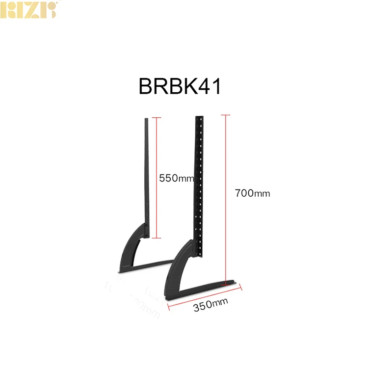 Подставка под телевизор для домашней мебели, Настольная стойка, кронштейн для телевизора, настенное крепление для экрана размером 32-70 дюймов, до 110 фунтов
