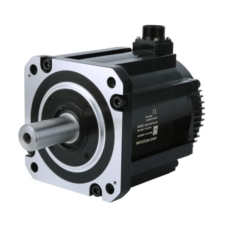 220V AC Induction Motor 2.3kw 15N.m High Torque Rated Power Servo Three Phase Electric AC Motor For Printer