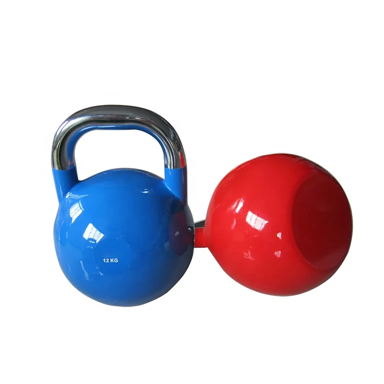 Wholesale High Quality Colored Weight Gym Equipments Steel Competition Kettlebells