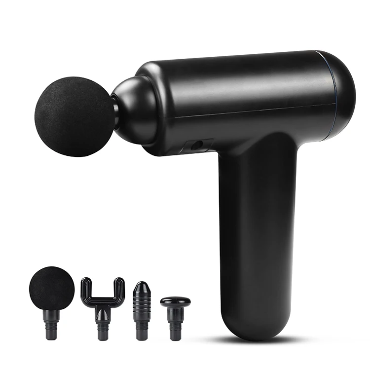 Handheld Deep Tissue Muscle Vibration Percussion Muscle Massage Gun New Design 6 Speed Body ABS Plastic Skg Mini Massage Gun