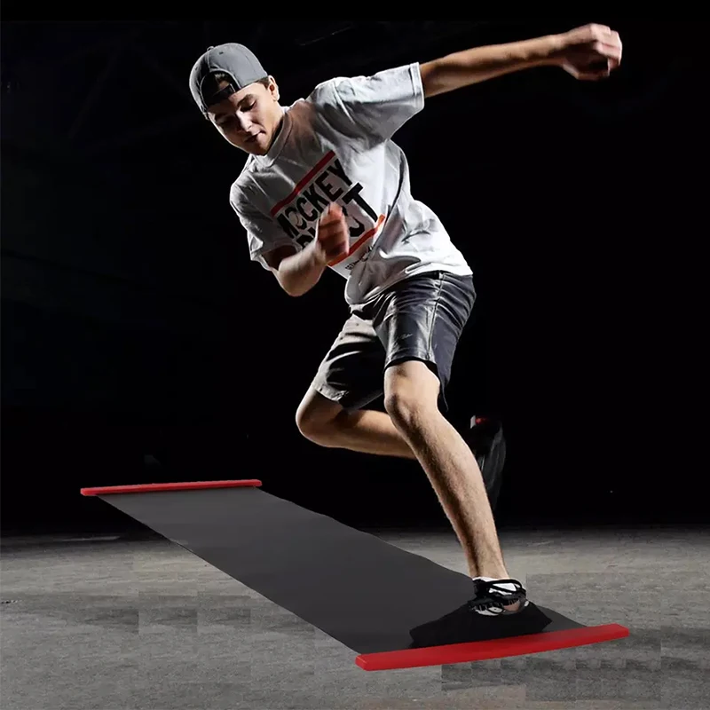 Portable Custom LOGO Home Ice hockey skating fitness Training workout Sliding board