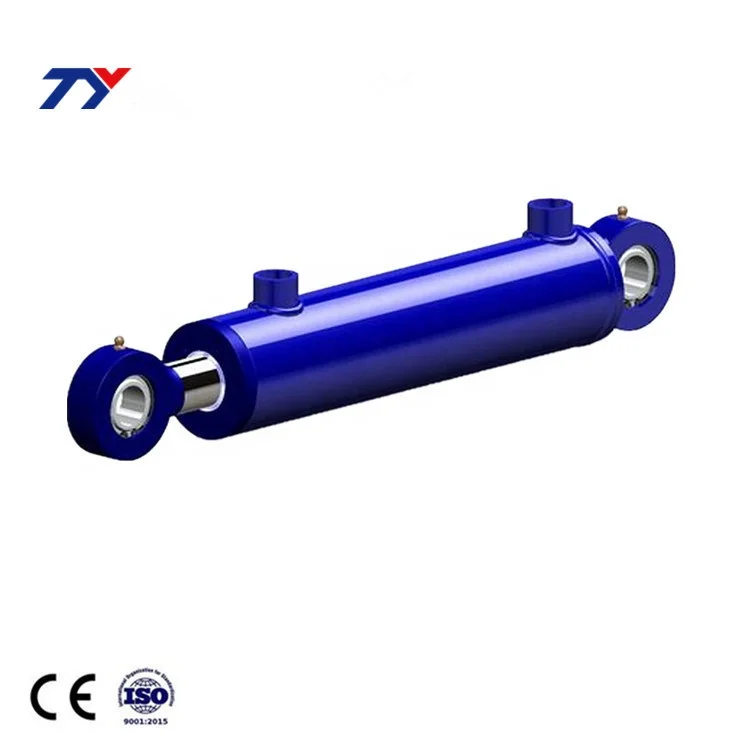 Durable Power Steering Double Action Hydraulic Oil Piston Cylinder For Head Tractor Agricultural Machinery